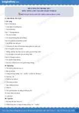 Đề cương ôn tập HK2 tiếng Anh 7 ilearn smart world có đáp án